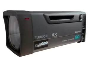 L'objectif FUJINON UA80x9 atteint une résolution supérieure à la 4K, un contraste élevé, une large plage dynamique sur toute la plage focale