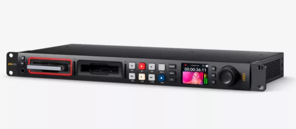 Blackmagic Hyperdeck studio 4K avant